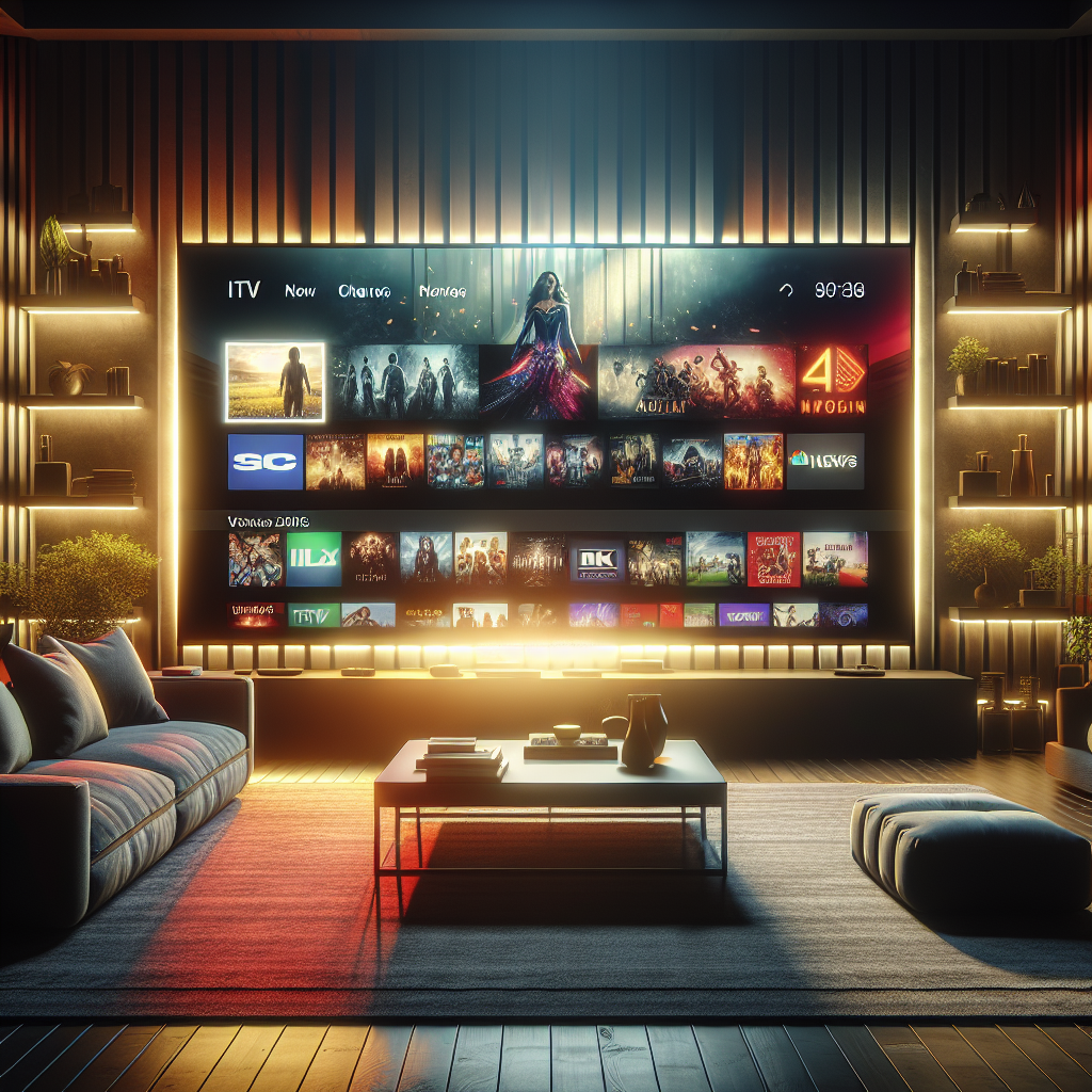 Illustration IPTV abonnement iptv 4k