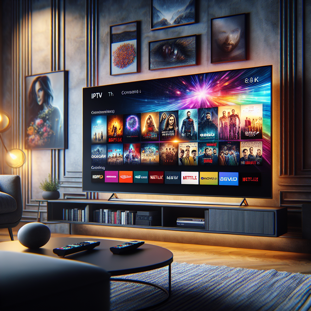 Illustration IPTV IPTV Meilleur Fournisseur